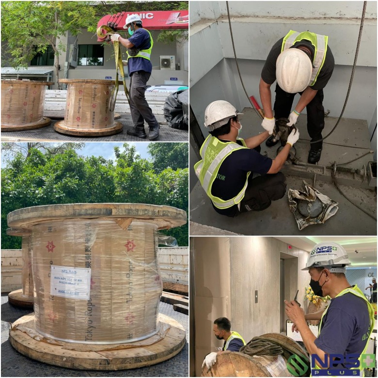 สลิงลิฟต์ Tokyo Rope บริการออกแบบติดตั้งลิฟต์ บันไดเลื่อน และอะไหล่